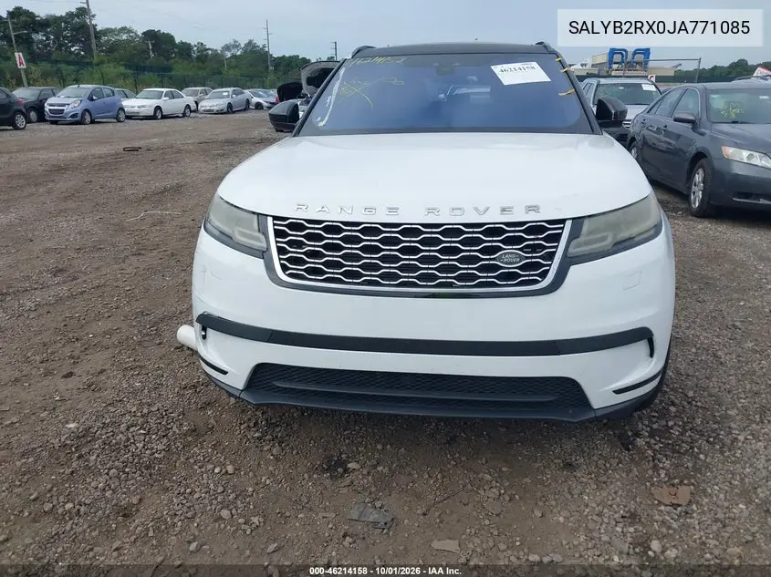 2018 LAND ROVER RANGE ROVER VELAR VIN SALYB2RX0JA771085 — фото 12