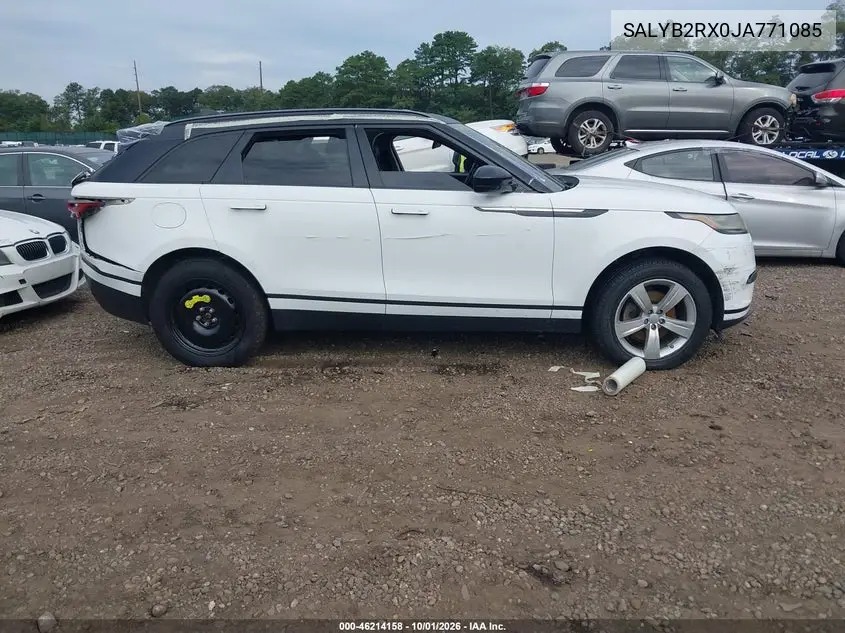 2018 LAND ROVER RANGE ROVER VELAR VIN SALYB2RX0JA771085 — фото 13
