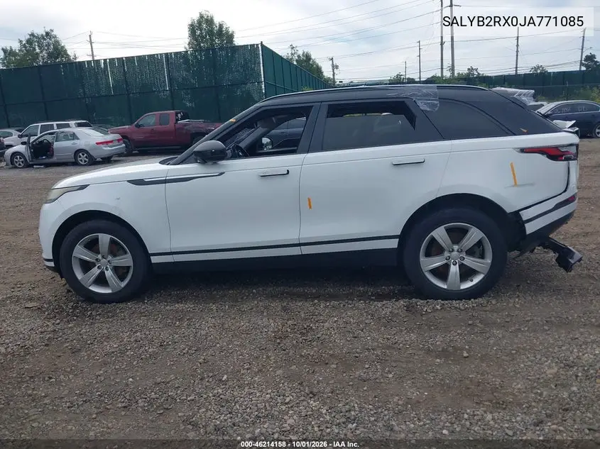 2018 LAND ROVER RANGE ROVER VELAR VIN SALYB2RX0JA771085 — фото 14