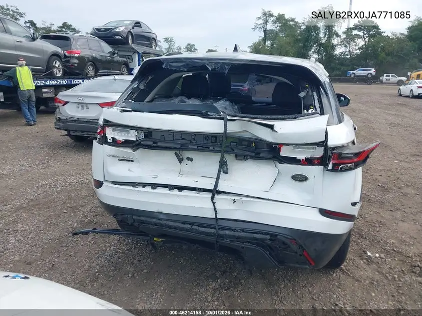 2018 LAND ROVER RANGE ROVER VELAR VIN SALYB2RX0JA771085 — фото 16