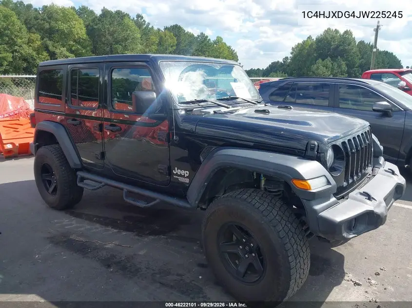 JEEP WRANGLER 2018, VIN 1C4HJXDG4JW225245