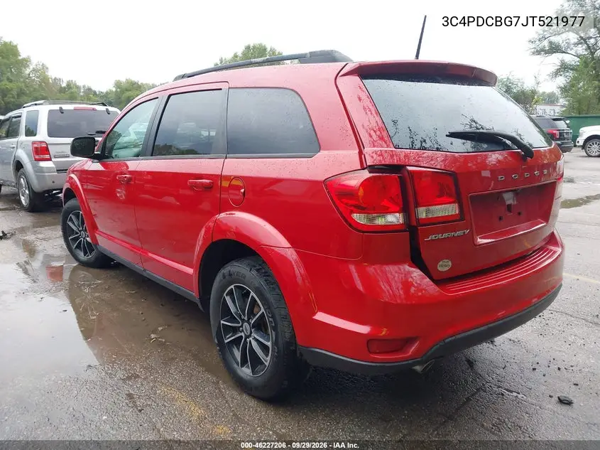 2018 DODGE JOURNEY VIN 3C4PDCBG7JT521977 — фото 3