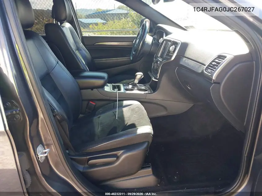 2018 JEEP GRAND CHEROKEE VIN 1C4RJFAG0JC267027 — фото 5