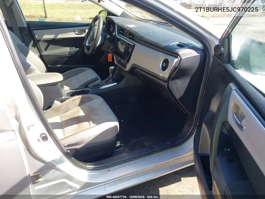 2018 TOYOTA COROLLA VIN 2T1BURHE5JC970225 — фото 5