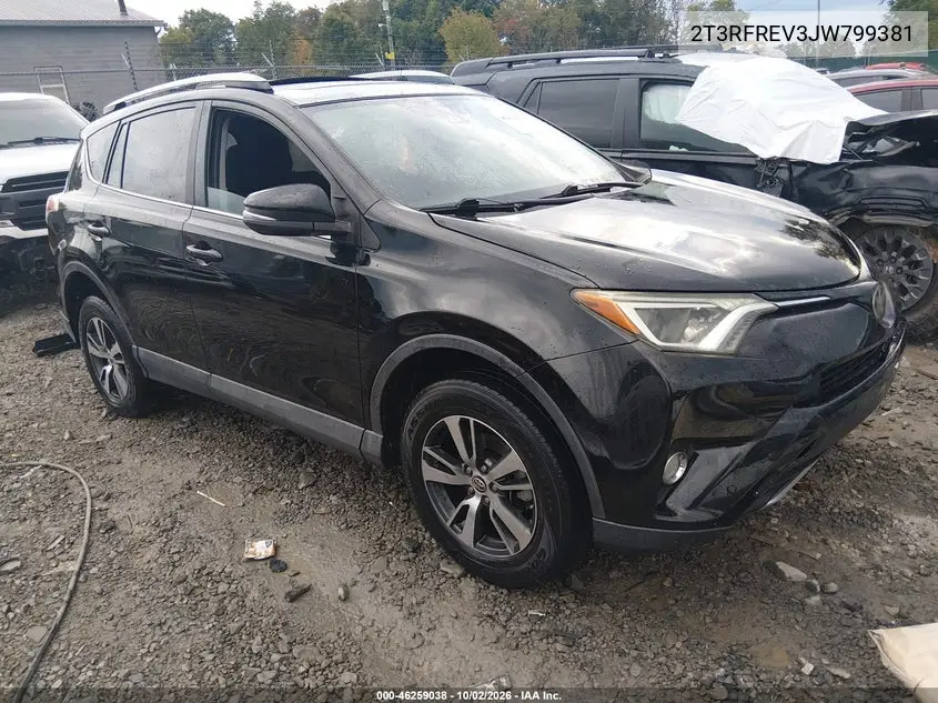 TOYOTA RAV 4 2018, VIN 2T3RFREV3JW799381