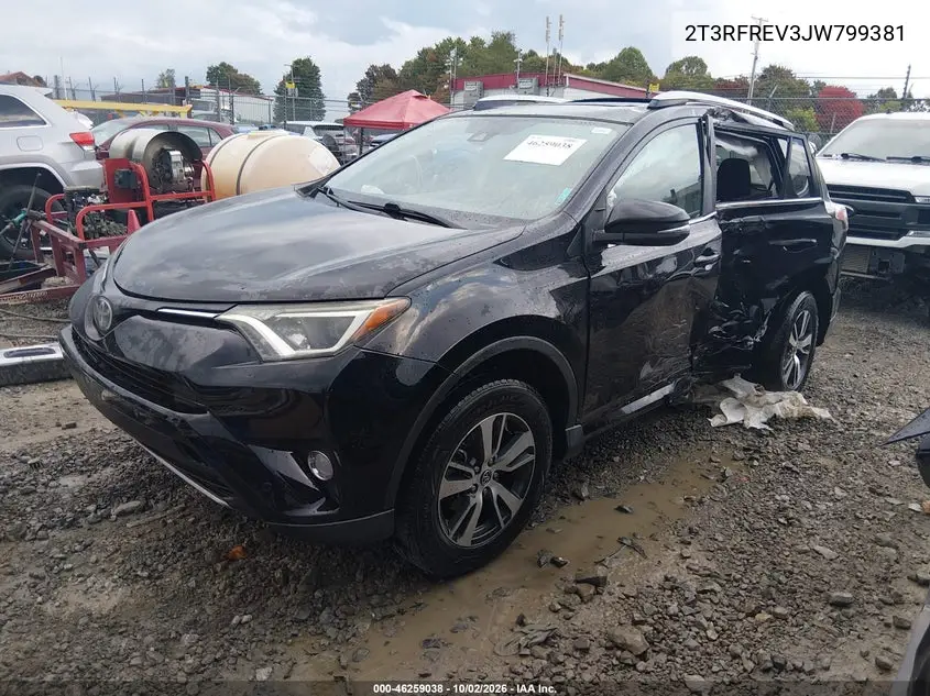 2018 TOYOTA RAV 4 VIN 2T3RFREV3JW799381 — фото 2