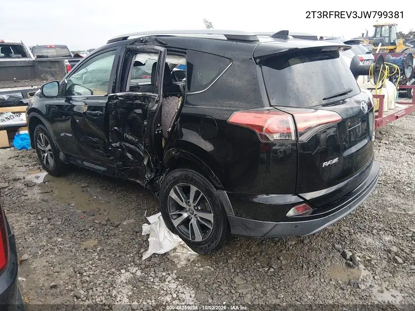 2018 TOYOTA RAV 4 VIN 2T3RFREV3JW799381 — фото 3