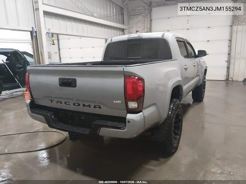 2018 TOYOTA TACOMA VIN 3TMCZ5AN3JM155294 — фото 4