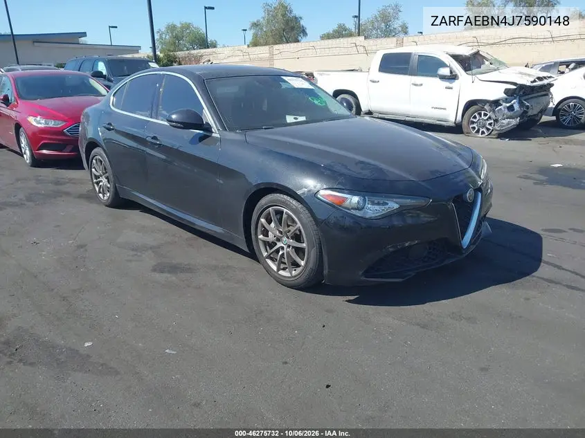 ALFA ROMEO GIULIA 2018, VIN ZARFAEBN4J7590148