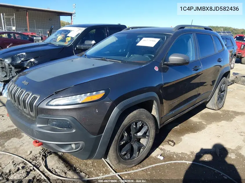 2018 JEEP CHEROKEE VIN 1C4PJMBX8JD582436 — фото 2