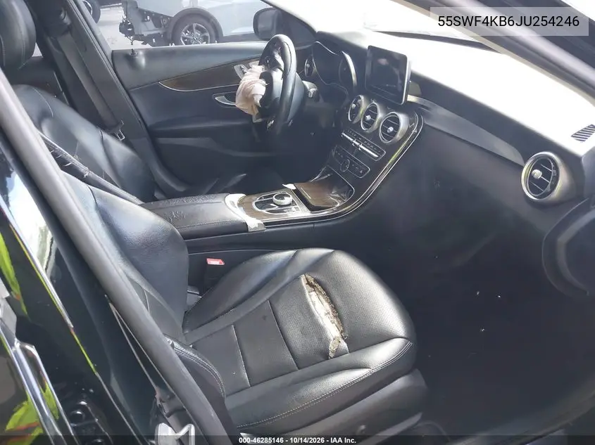 2018 MERCEDES C-KLASSE VIN 55SWF4KB6JU254246 — фото 5