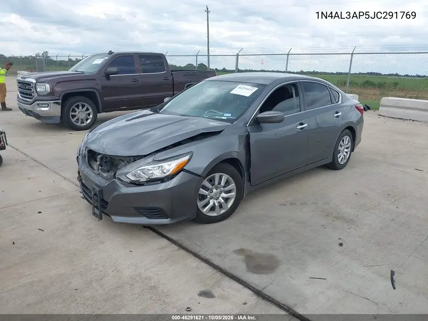 2018 NISSAN ALTIMA VIN 1N4AL3AP5JC291769 — фото 2