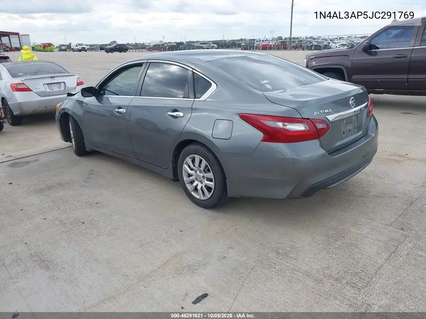 2018 NISSAN ALTIMA VIN 1N4AL3AP5JC291769 — фото 3