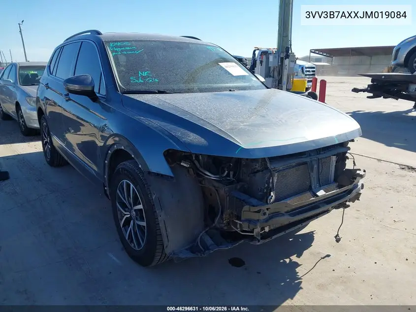 VOLKSWAGEN TIGUAN 2018, VIN 3VV3B7AXXJM019084