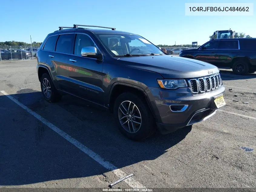 JEEP GRAND CHEROKEE 2018, VIN 1C4RJFBG6JC484662