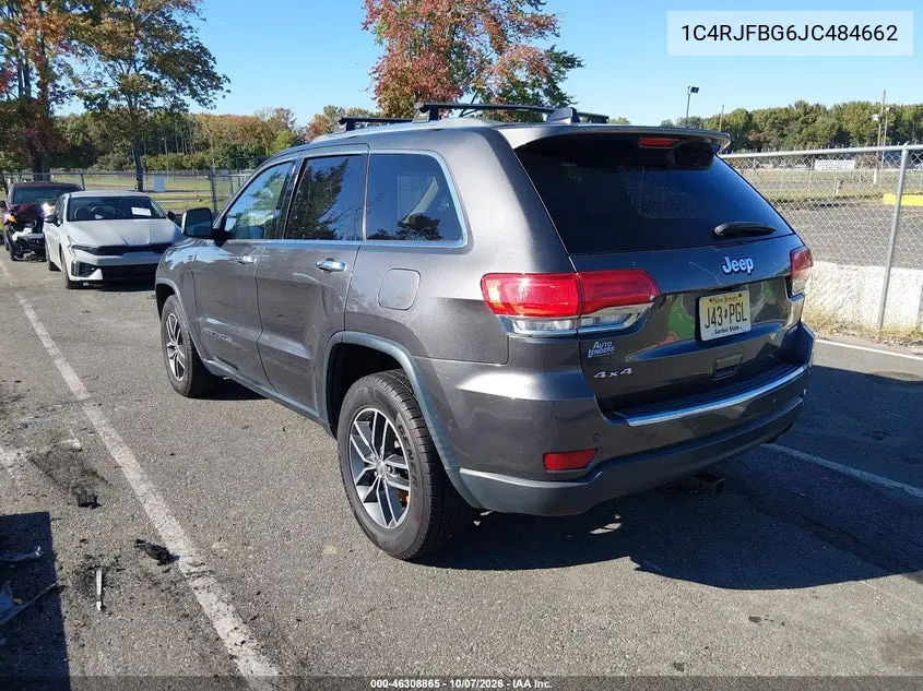 2018 JEEP GRAND CHEROKEE VIN 1C4RJFBG6JC484662 — фото 3