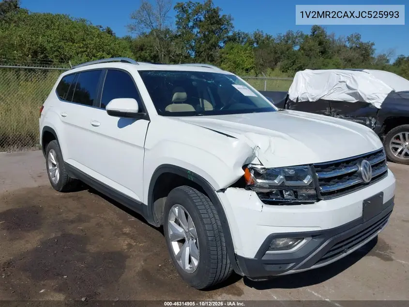 VOLKSWAGEN ATLAS 2018, VIN 1V2MR2CAXJC525993