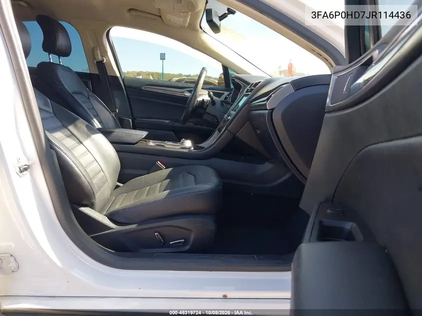 2018 FORD FUSION VIN 3FA6P0HD7JR114436 — фото 5