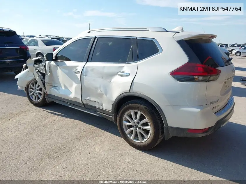 2018 NISSAN ROGUE VIN KNMAT2MT8JP547764 — фото 3