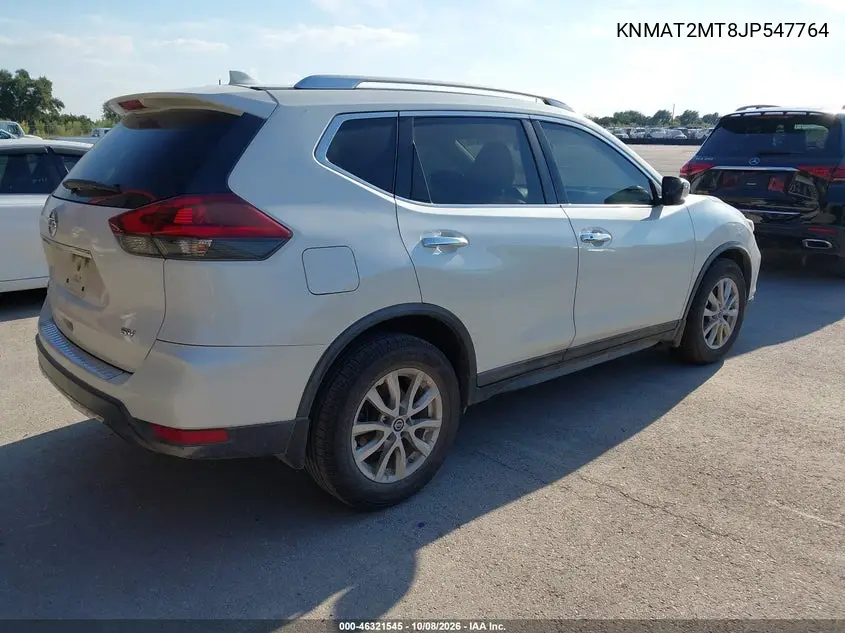 2018 NISSAN ROGUE VIN KNMAT2MT8JP547764 — фото 4