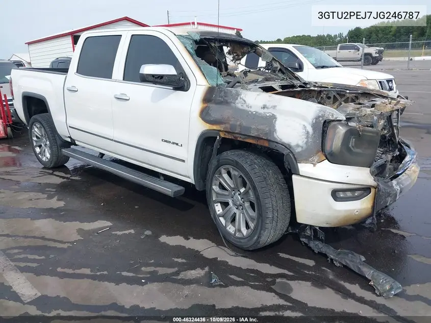 GMC SIERRA 2018, VIN 3GTU2PEJ7JG246787