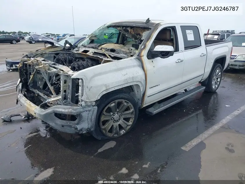 2018 GMC SIERRA VIN 3GTU2PEJ7JG246787 — фото 2