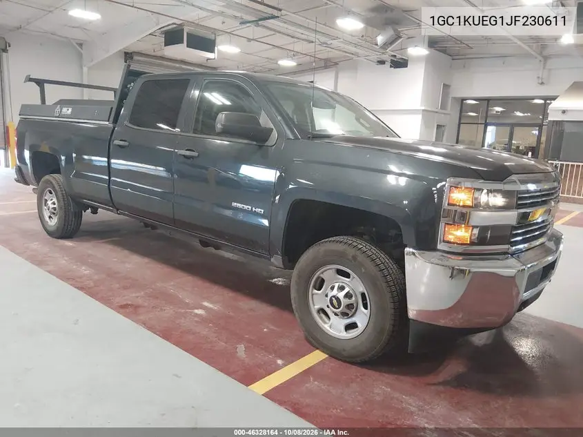 CHEVROLET SILVERADO 2018, VIN 1GC1KUEG1JF230611