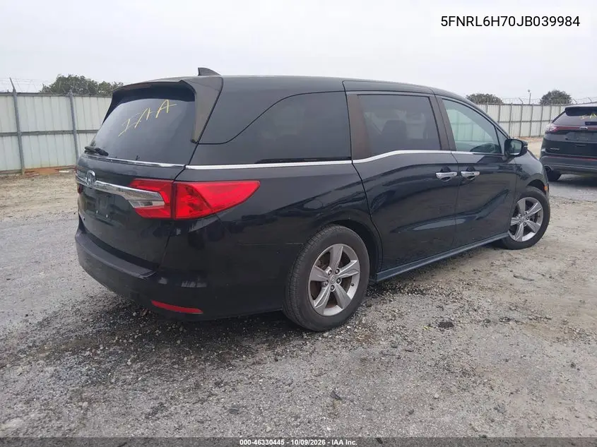 2018 HONDA ODYSSEY VIN 5FNRL6H70JB039984 — фото 4