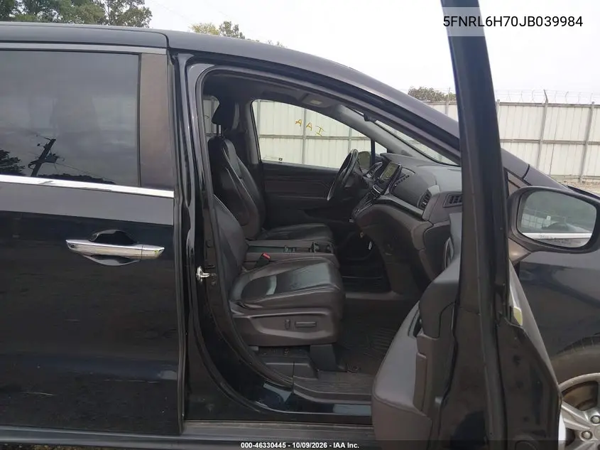 2018 HONDA ODYSSEY VIN 5FNRL6H70JB039984 — фото 5