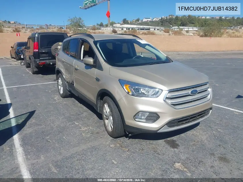 FORD ESCAPE 2018, VIN 1FMCU0HD7JUB14382