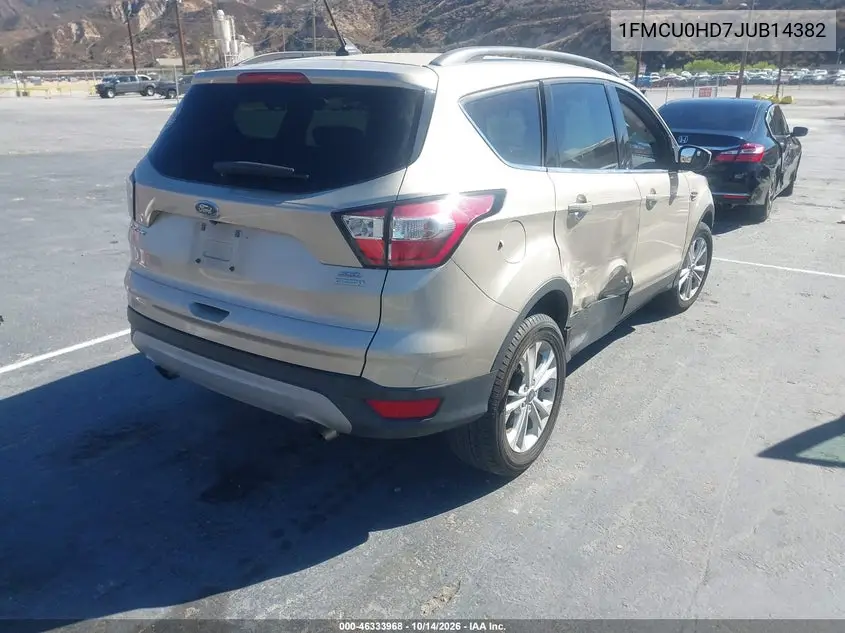 2018 FORD ESCAPE VIN 1FMCU0HD7JUB14382 — фото 4