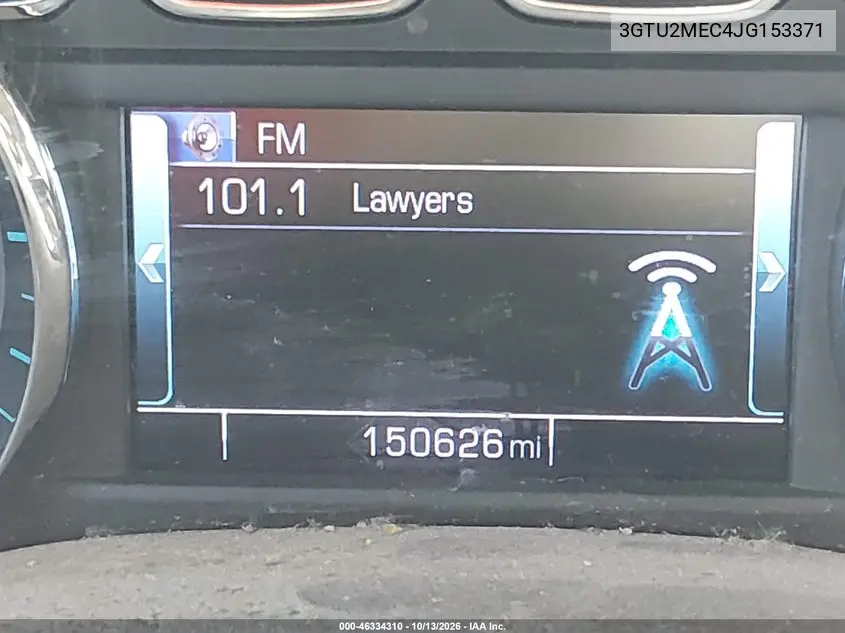 2018 GMC SIERRA VIN 3GTU2MEC4JG153371 — фото 15
