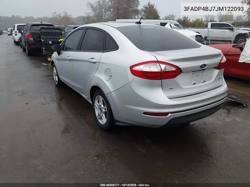 2018 FORD FIESTA VIN 3FADP4BJ7JM122093 — фото 3
