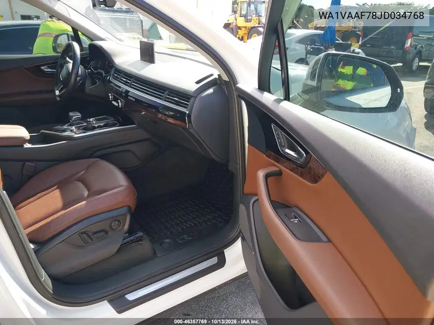 2018 AUDI Q7 VIN WA1VAAF78JD034768 — фото 5