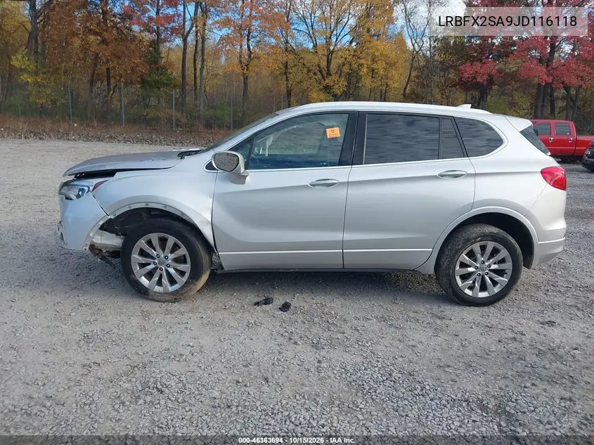 2018 BUICK ENVISION VIN LRBFX2SA9JD116118 — фото 13