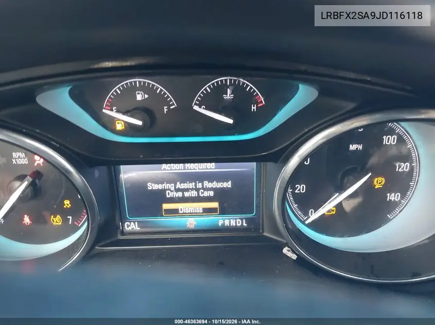 2018 BUICK ENVISION VIN LRBFX2SA9JD116118 — фото 7