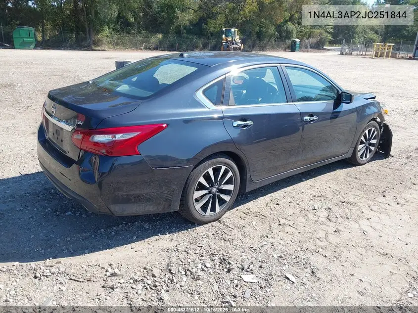 2018 NISSAN ALTIMA VIN 1N4AL3AP2JC251844 — фото 4