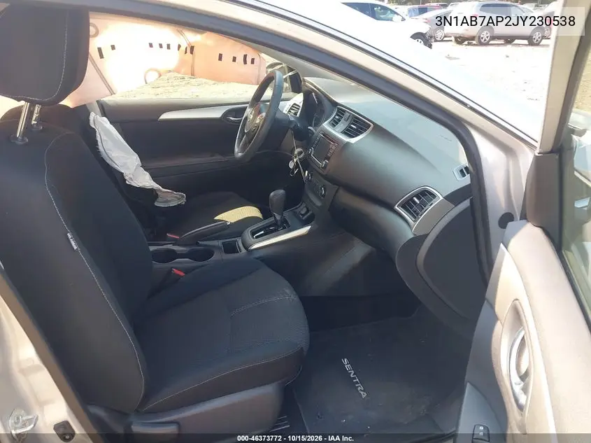 2018 NISSAN SENTRA VIN 3N1AB7AP2JY230538 — фото 5