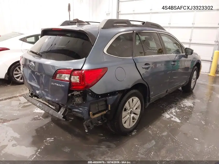 2018 SUBARU OUTBACK VIN 4S4BSAFCXJ3323302 — фото 4