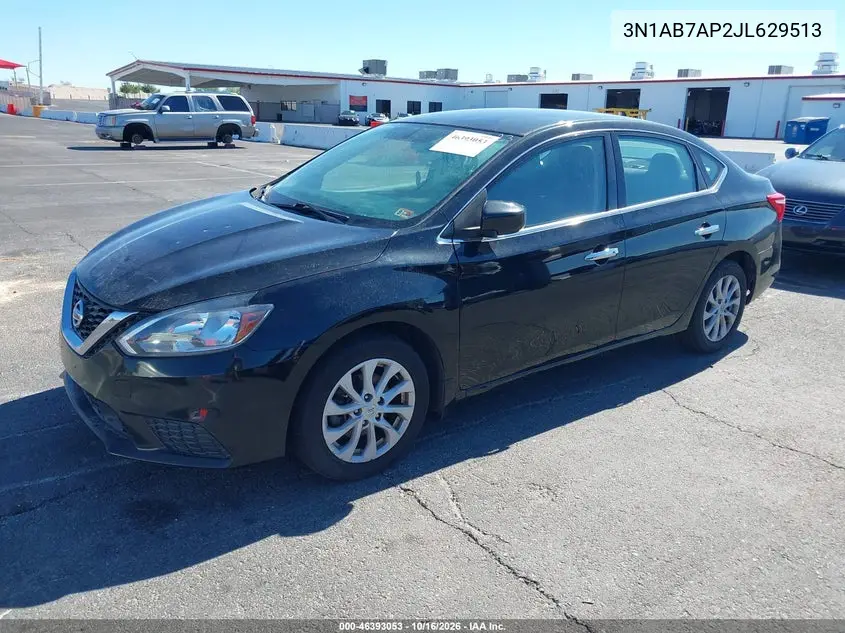 2018 NISSAN SENTRA VIN 3N1AB7AP2JL629513 — фото 2
