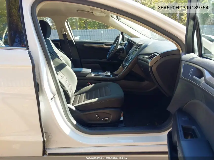 2018 FORD FUSION VIN 3FA6P0HD3JR189764 — фото 5