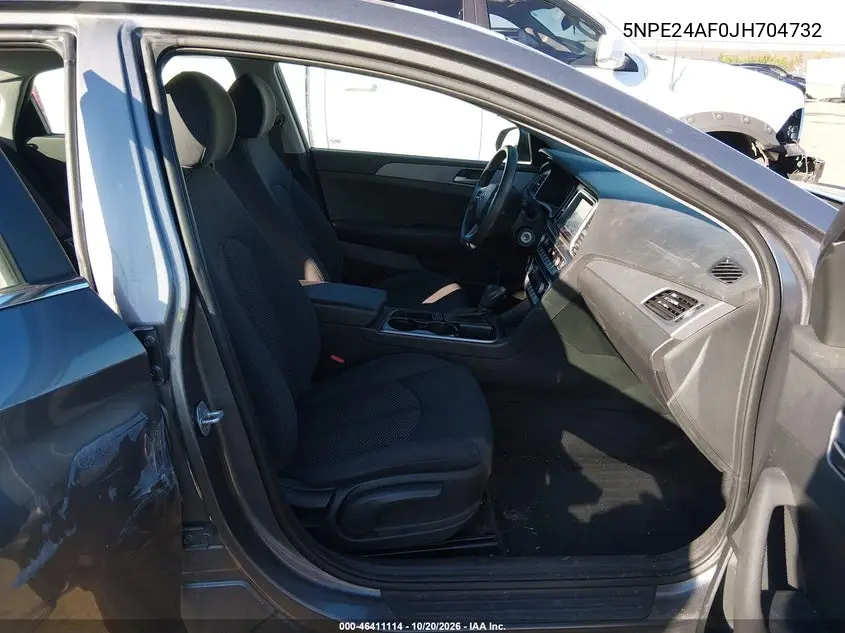 2018 HYUNDAI SONATA VIN 5NPE24AF0JH704732 — фото 5