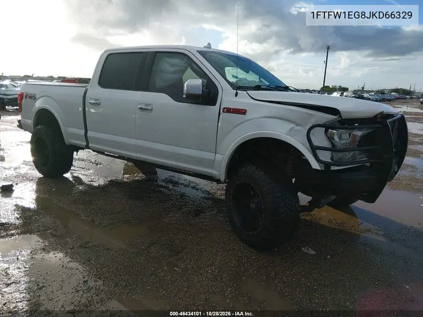 FORD F-150 2018, VIN 1FTFW1EG8JKD66329