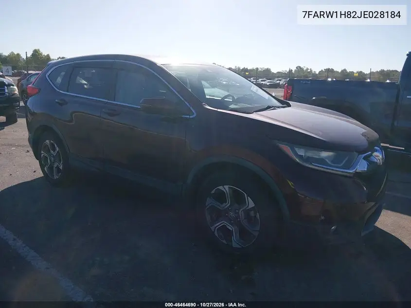 HONDA CR-V 2018, VIN 7FARW1H82JE028184