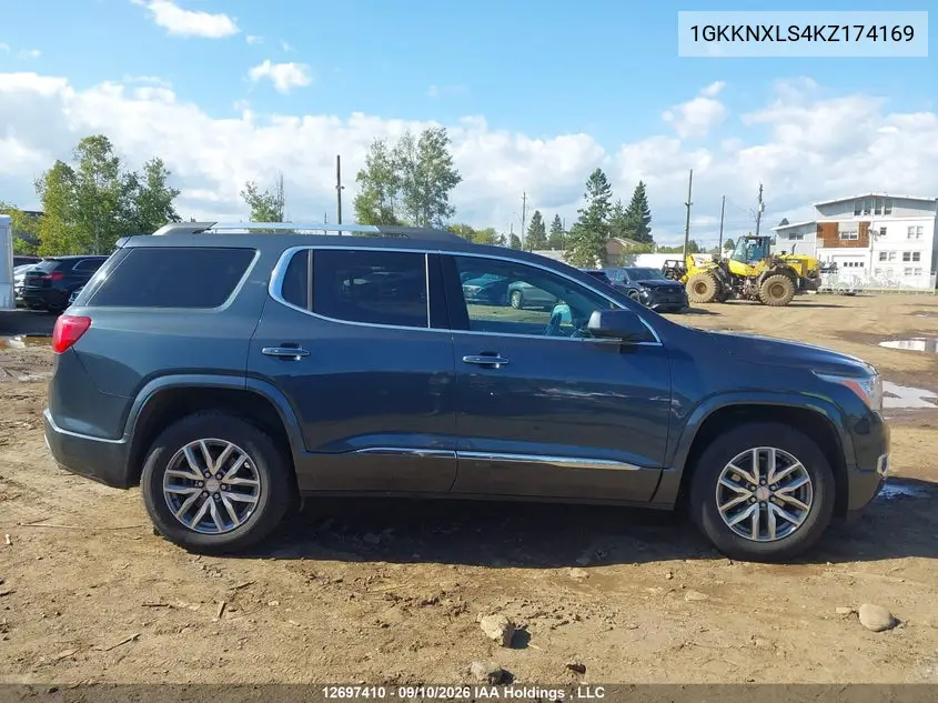 2019 GMC ACADIA VIN 1GKKNXLS4KZ174169 — фото 13