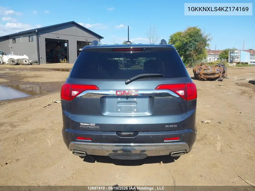 2019 GMC ACADIA VIN 1GKKNXLS4KZ174169 — фото 16