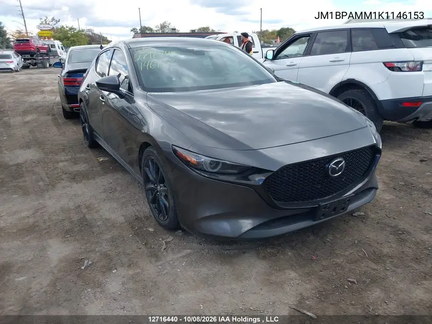 MAZDA 3 2019, VIN JM1BPAMM1K1146153