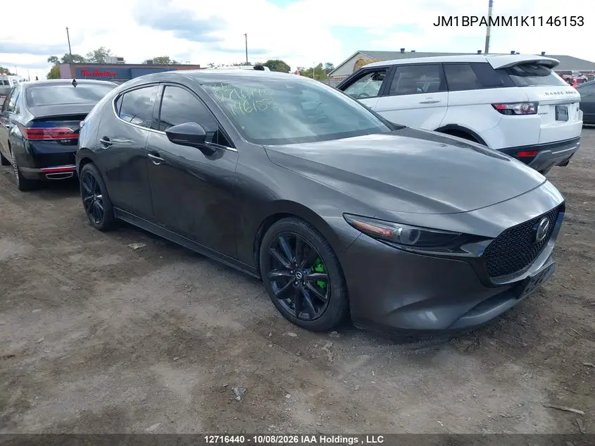 2019 MAZDA 3 VIN JM1BPAMM1K1146153 — фото 13