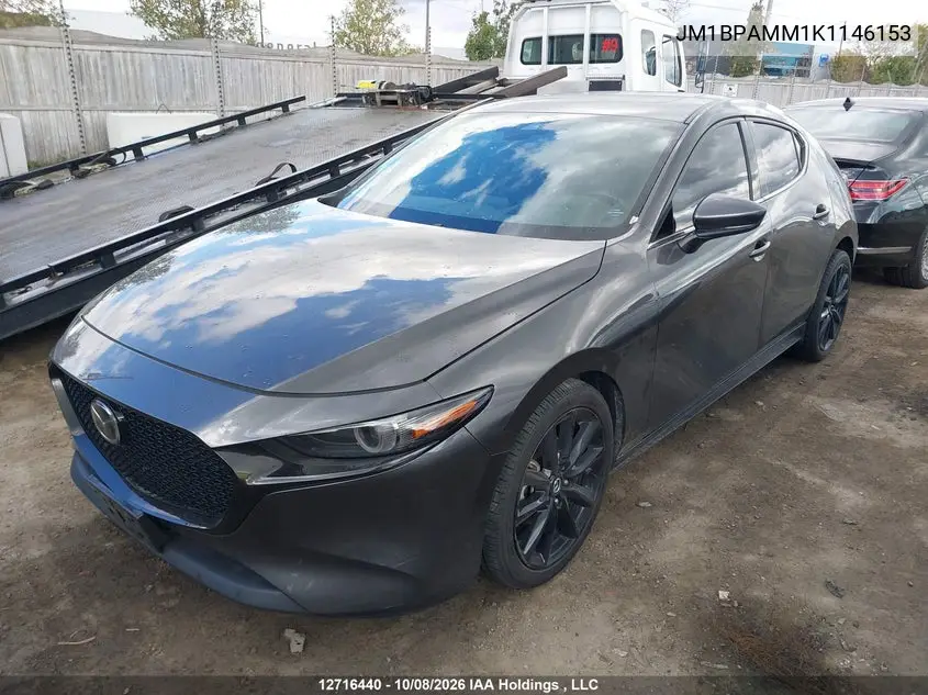 2019 MAZDA 3 VIN JM1BPAMM1K1146153 — фото 14