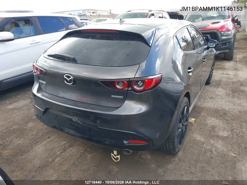 2019 MAZDA 3 VIN JM1BPAMM1K1146153 — фото 4